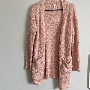 Blush Pink Cardigan